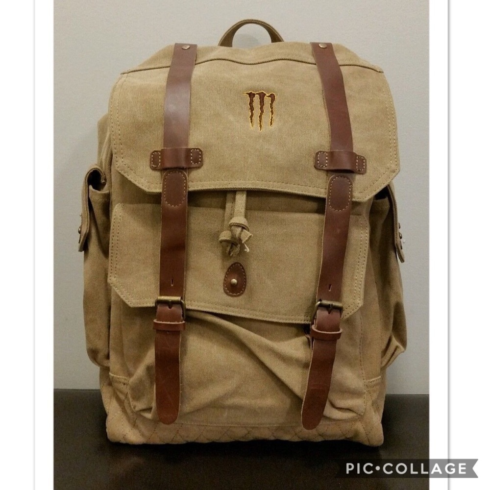 Monster Energy Java Backpack Rucksack Bag - image 1